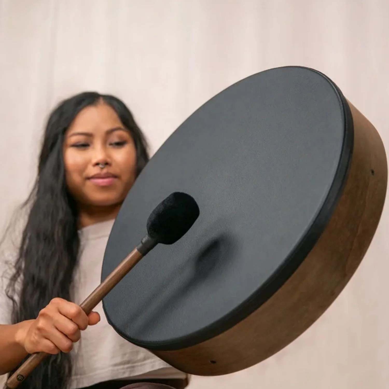 Meinl Sonic Energy BD18WB-NH 18" Bodhran Drum Napa Head - Image 7