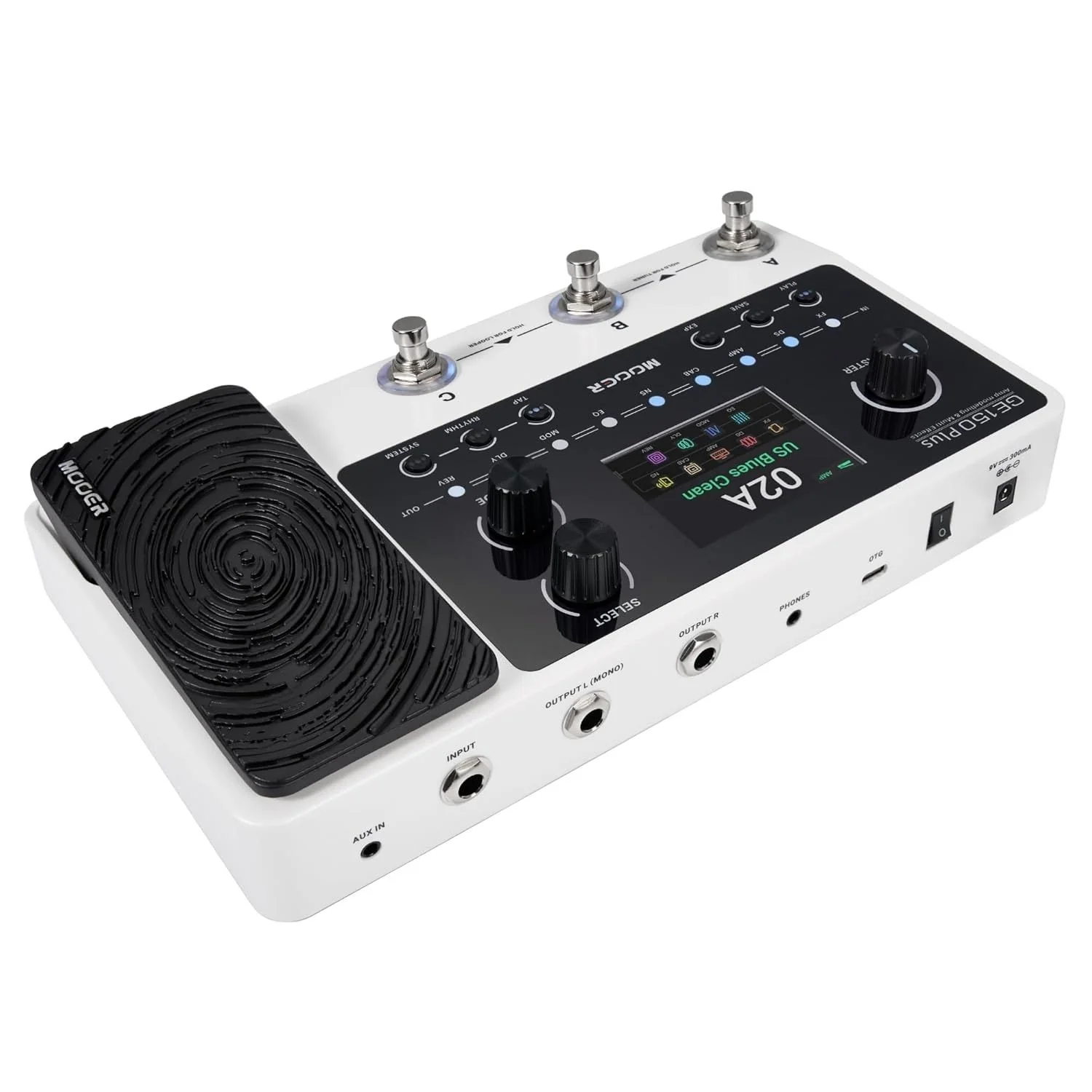Mooer GE150 Plus Guitar Multi Effects Pedal - Image 3
