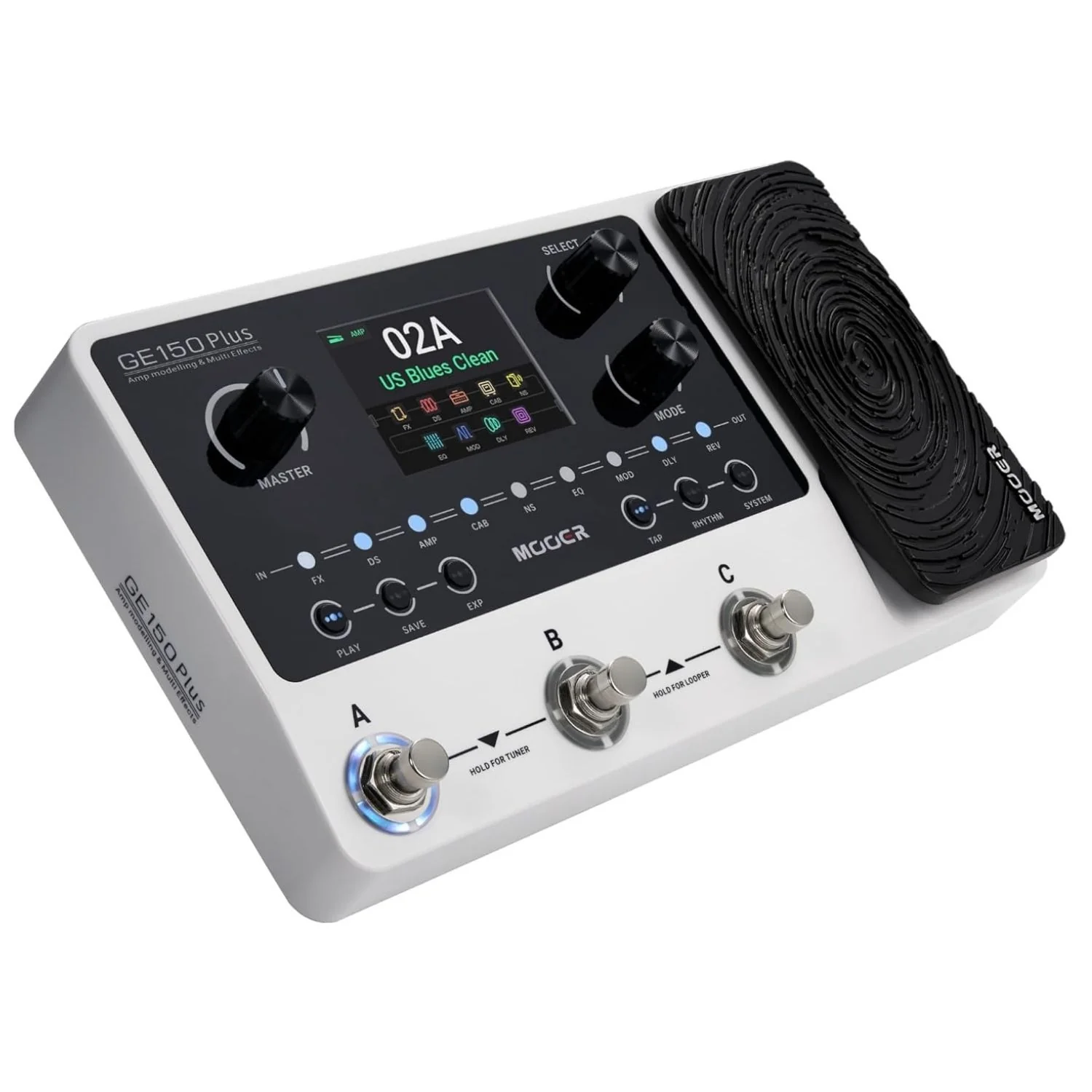Mooer GE150 Plus Guitar Multi Effects Pedal - Image 4