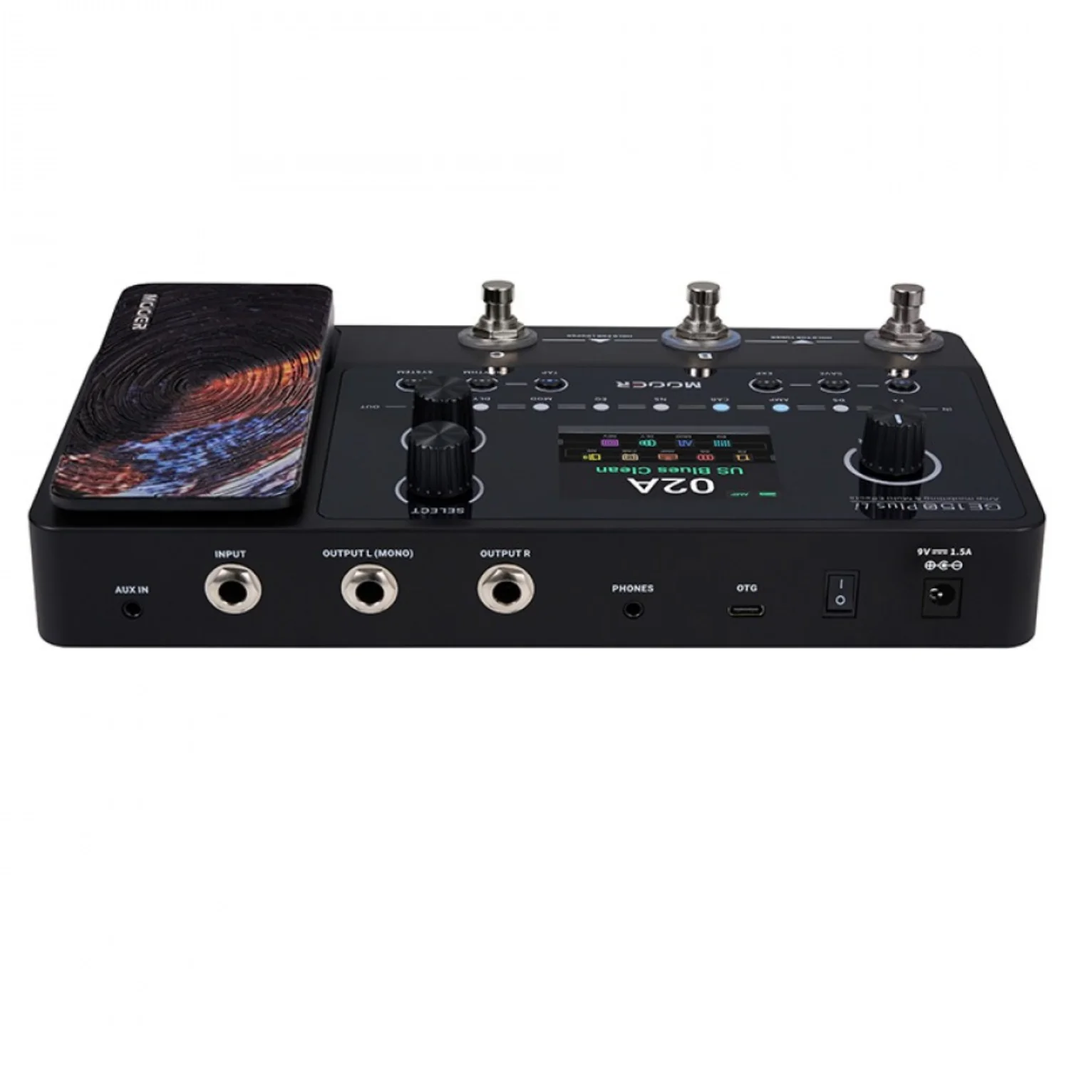 Mooer GE150 Plus Li Rechargeable Lithium Battery Version Multi Effect Pedal - Image 3