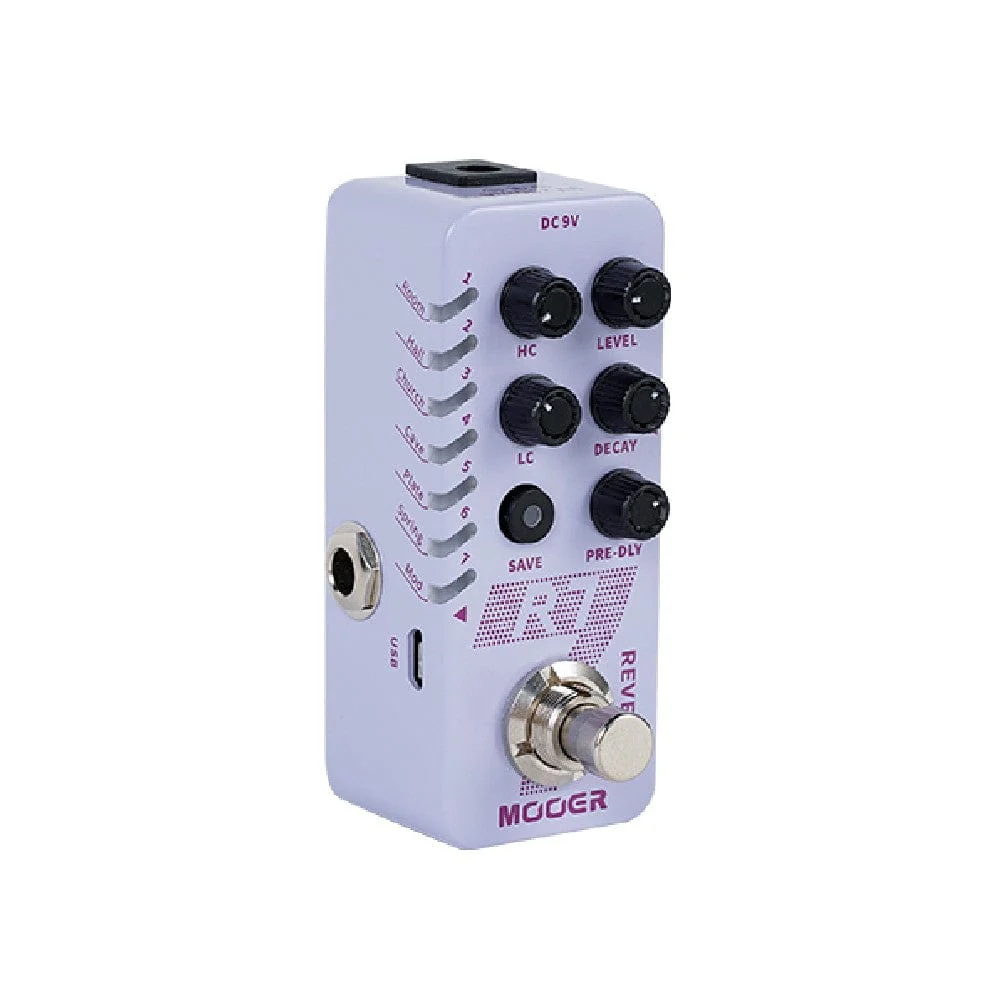 Mooer R7 Digital Reverb Pedal - Image 3