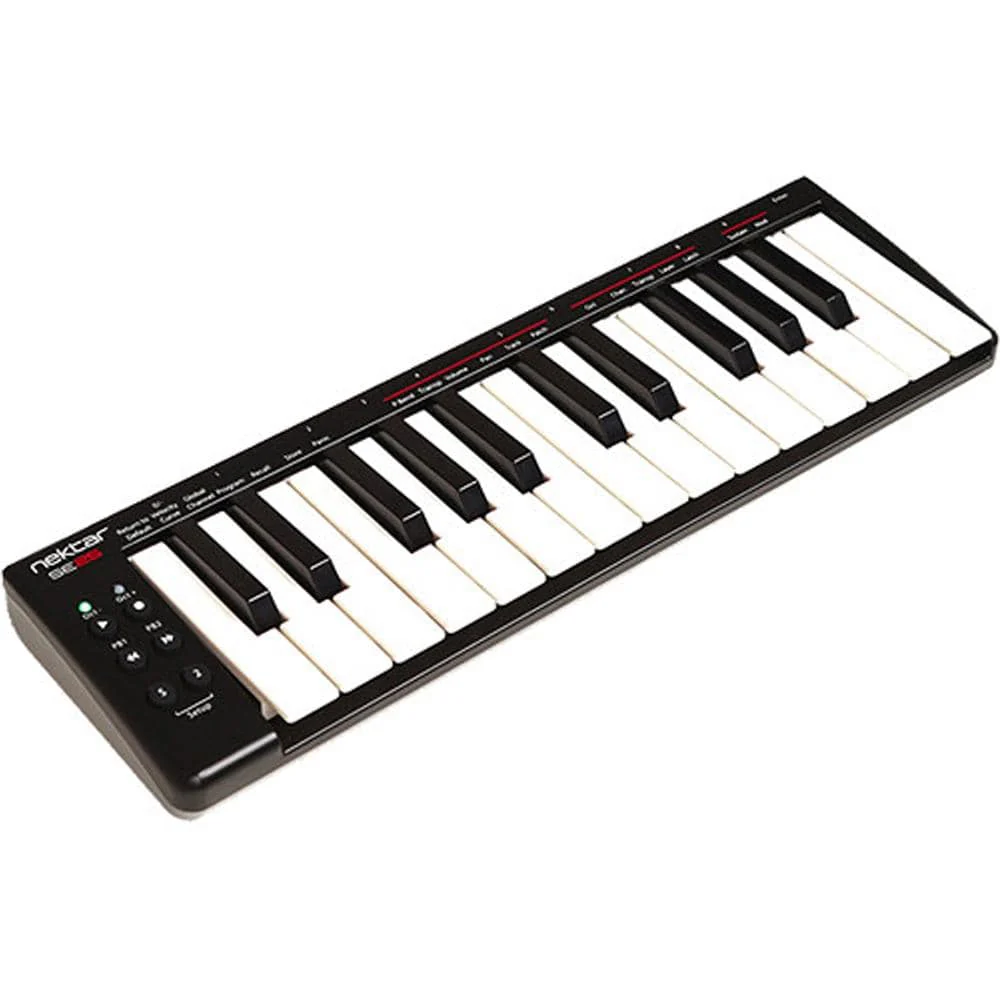 Nektar SE25 25-Key USB Mini MIDI Keyboard With Bitwig Software, Cloth, Gigbag & Ebook - Image 3