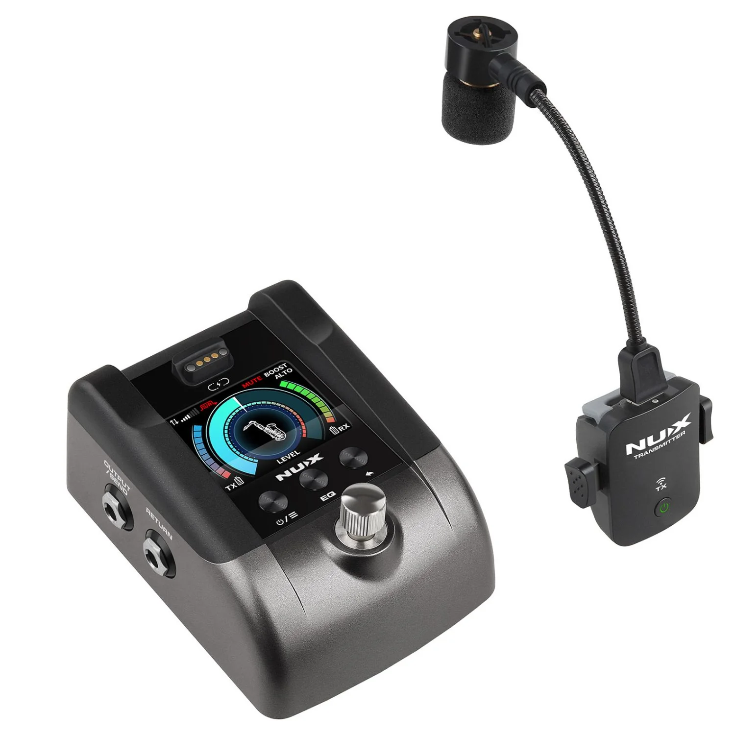 Nux B-6 PRO Wireless System Controller for Wind Instruments - Image 5