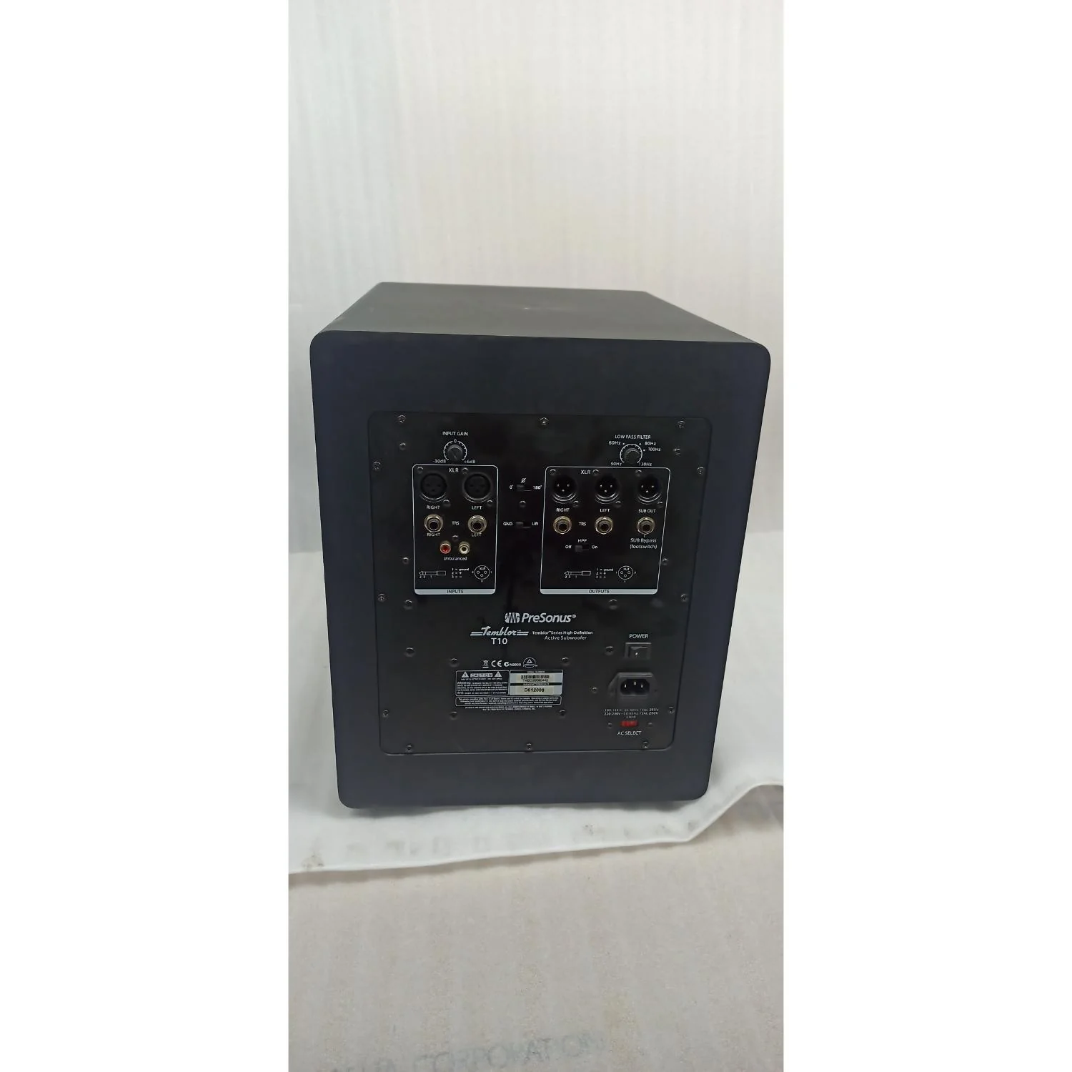 PreSonus Temblor T10 Subwoofers - Open Box - Image 5