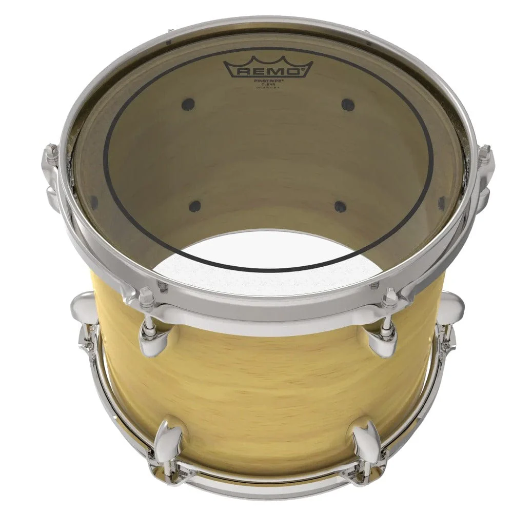 Remo PinStripe Clear Tom Batter Drum Head - Image 3