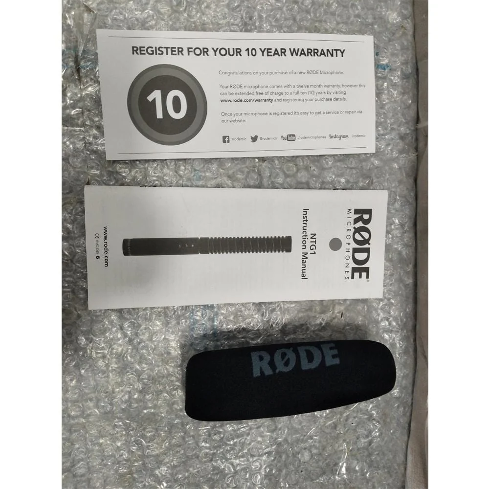 RODE NTG1 Condenser Shotgun Microphone - Open Box - Image 4