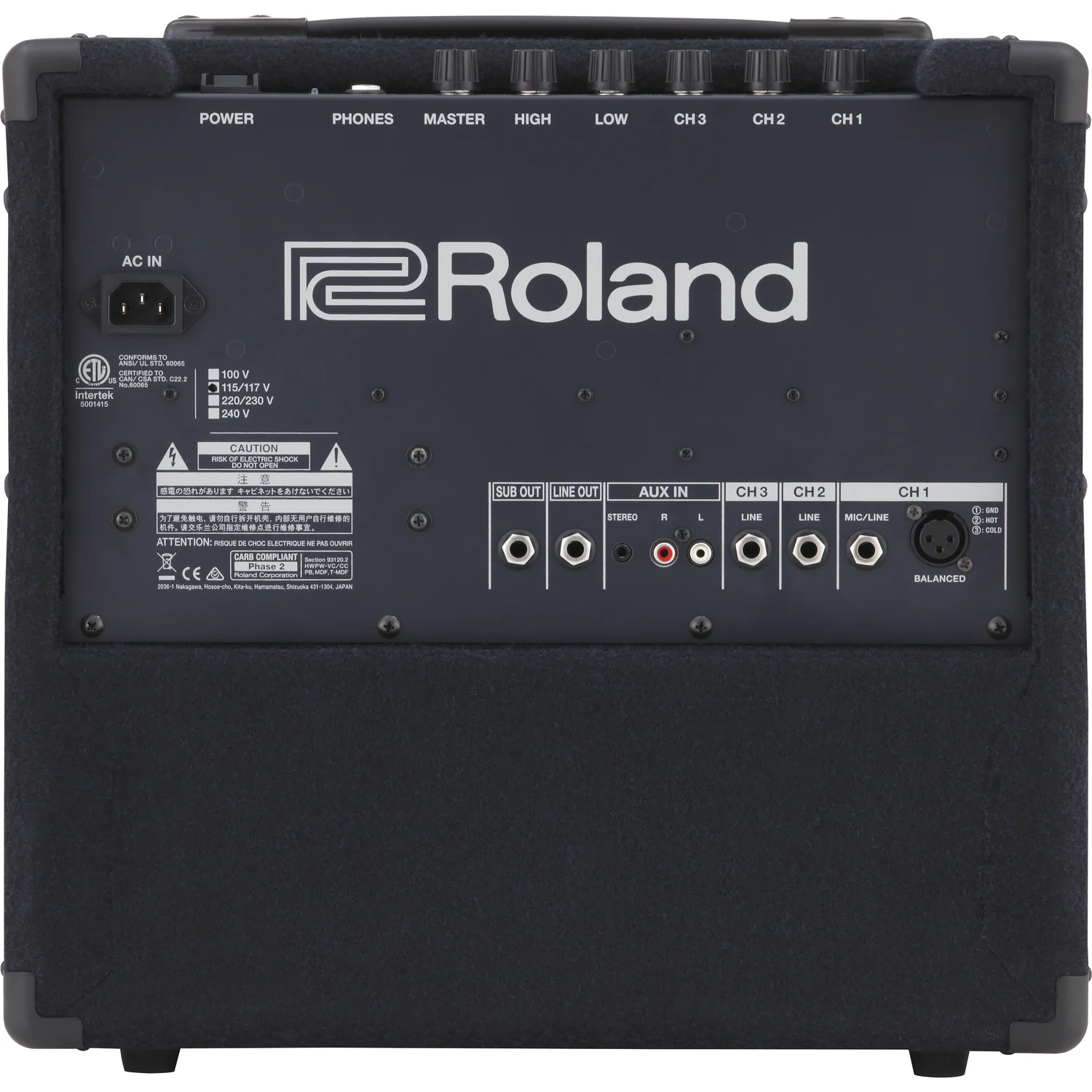 Roland KC-80 3 Channel Mixing Keyboard Amplifier - Image 4