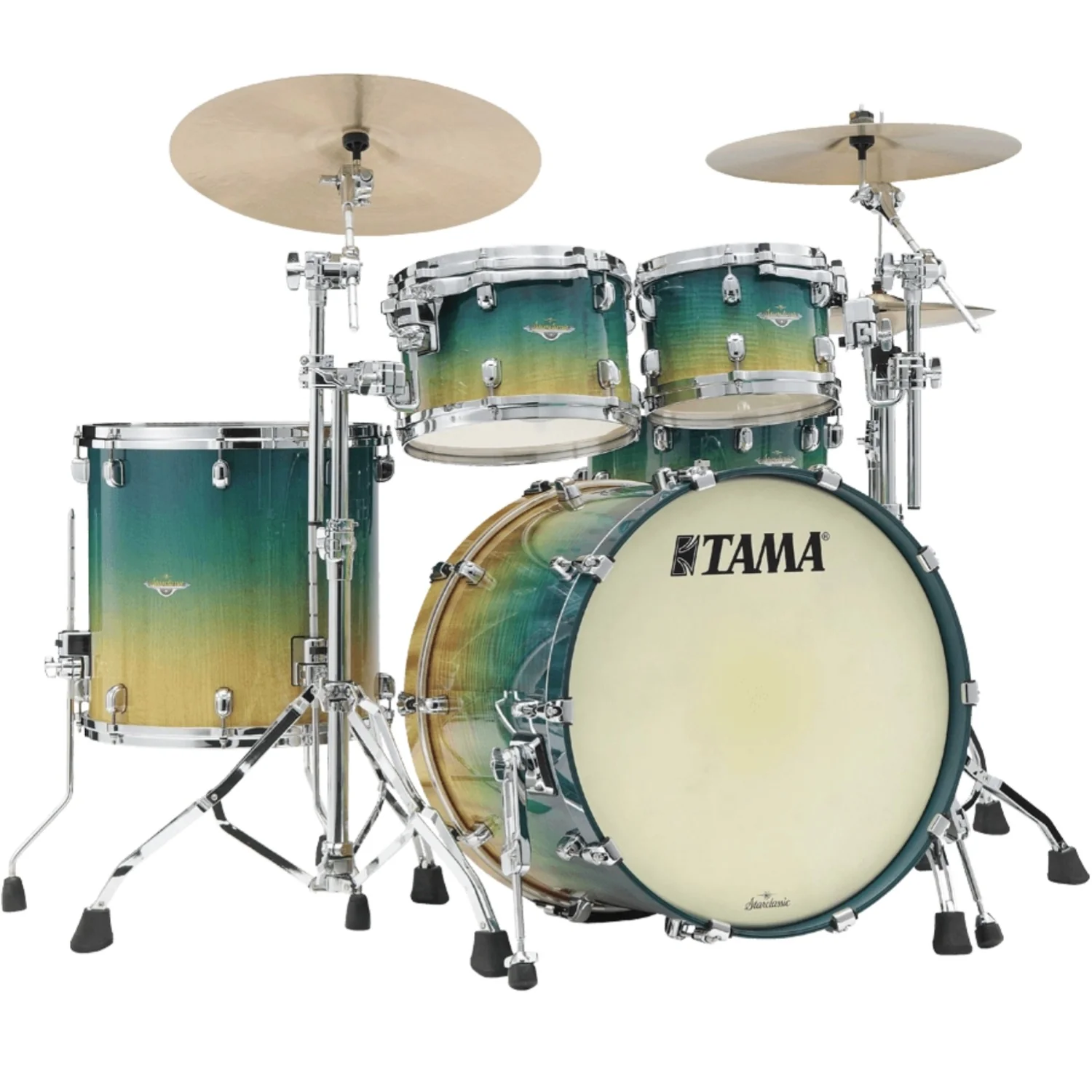 Tama Starclassic Maple 6 Piece Acoustic Drum Kit - Image 3