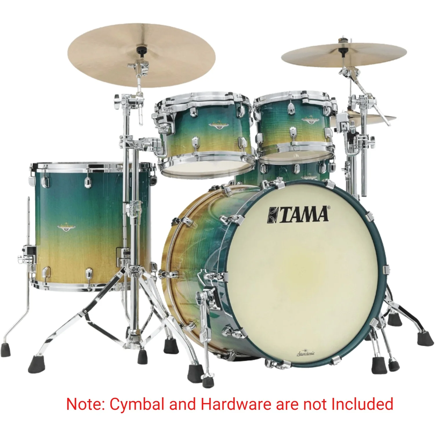 Tama Starclassic Maple 6 Piece Acoustic Drum Kit - Image 4