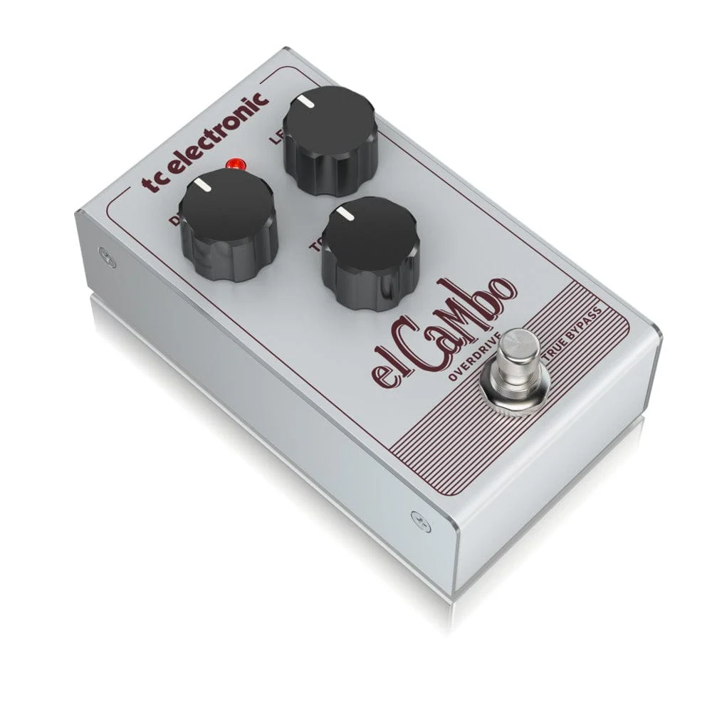 TC Electronic EL CAMBO Classic Tube Overdrive Pedal with 3 Knob - Image 3