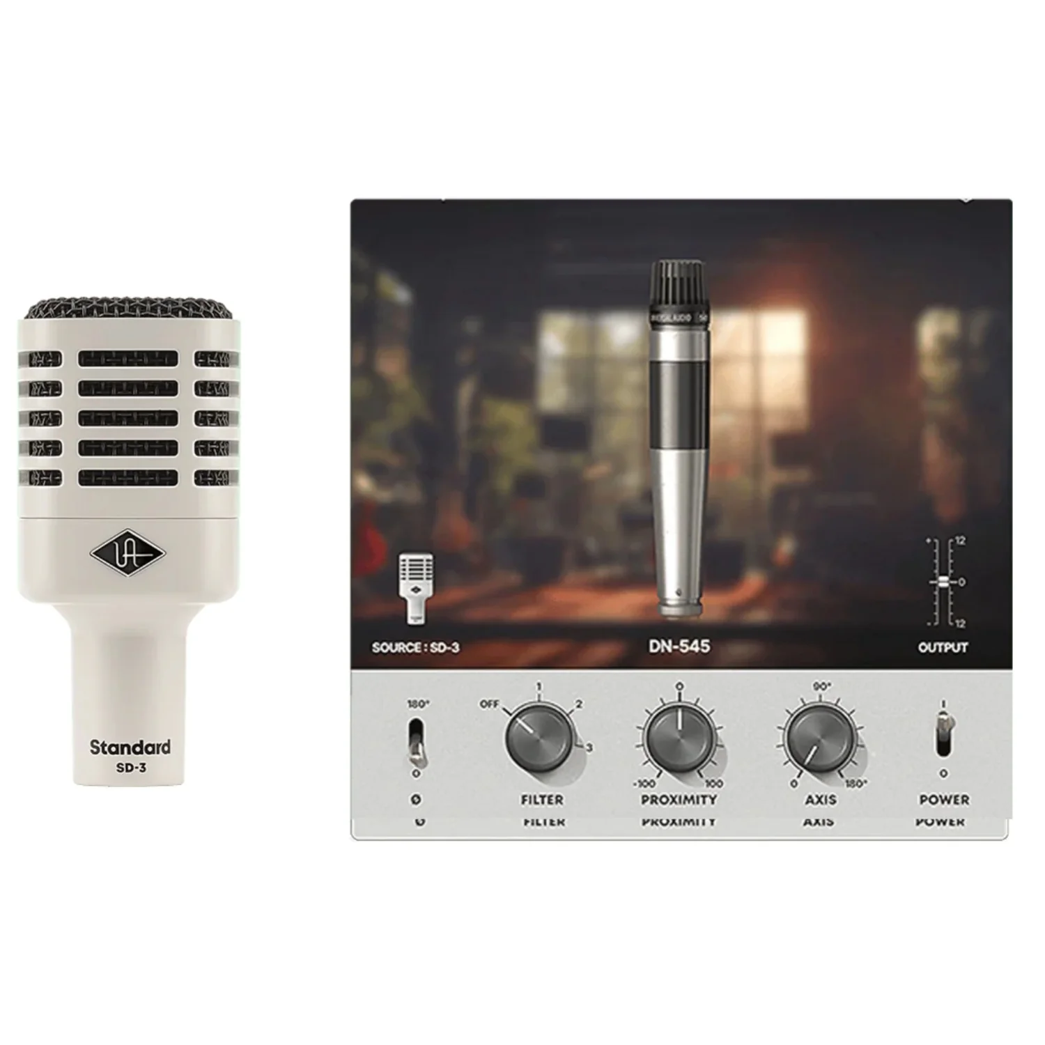 Universal Audio SD-3 Dynamic Microphone with Hemisphere Modeling - Image 3