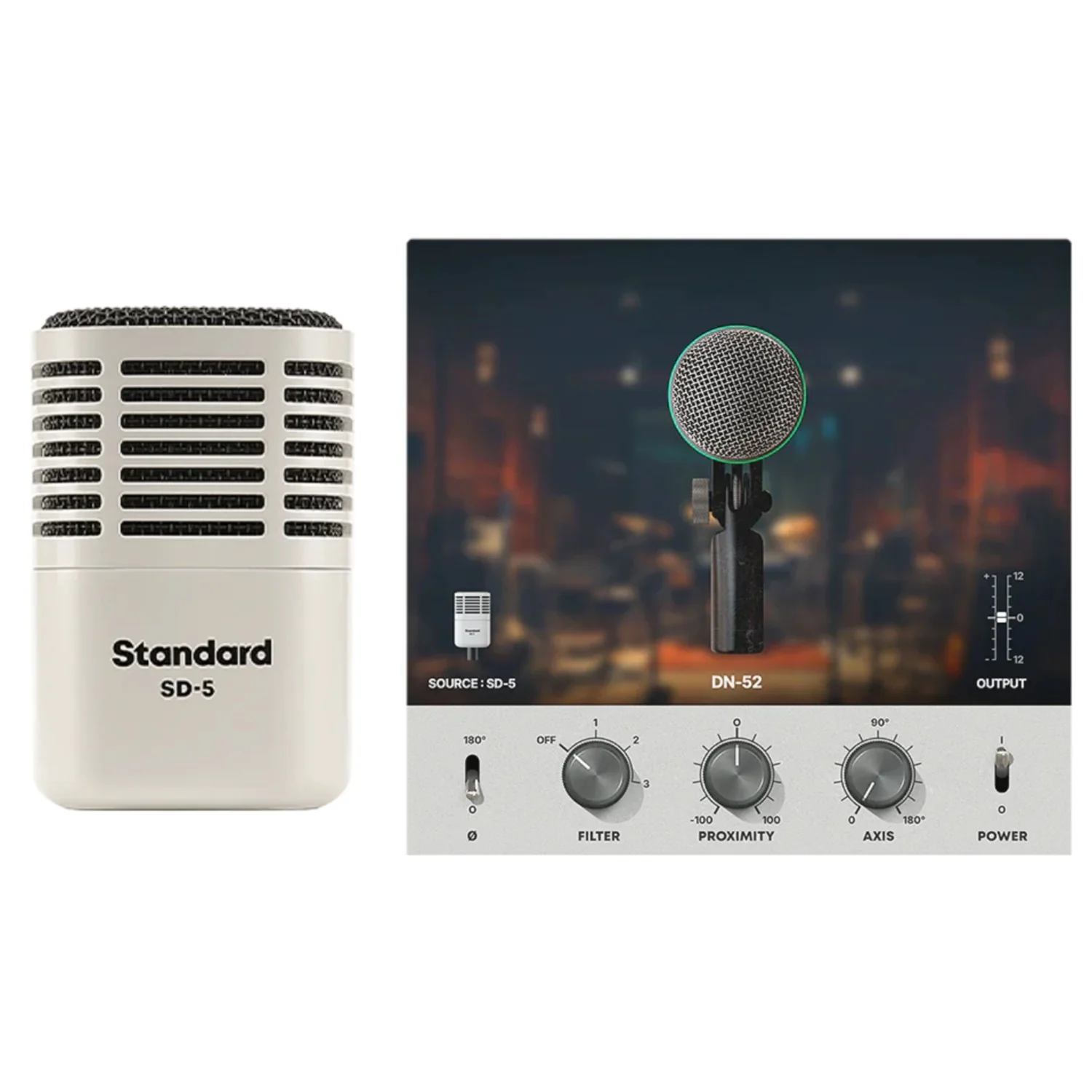 Universal Audio SD-5 Dynamic Microphone with Hemisphere Modeling - Image 4