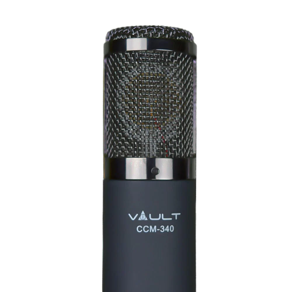 Vault CCM-340 Condenser Cardioid Microphone with Shockmount, XLR cable and Case - Open Box - Image 3