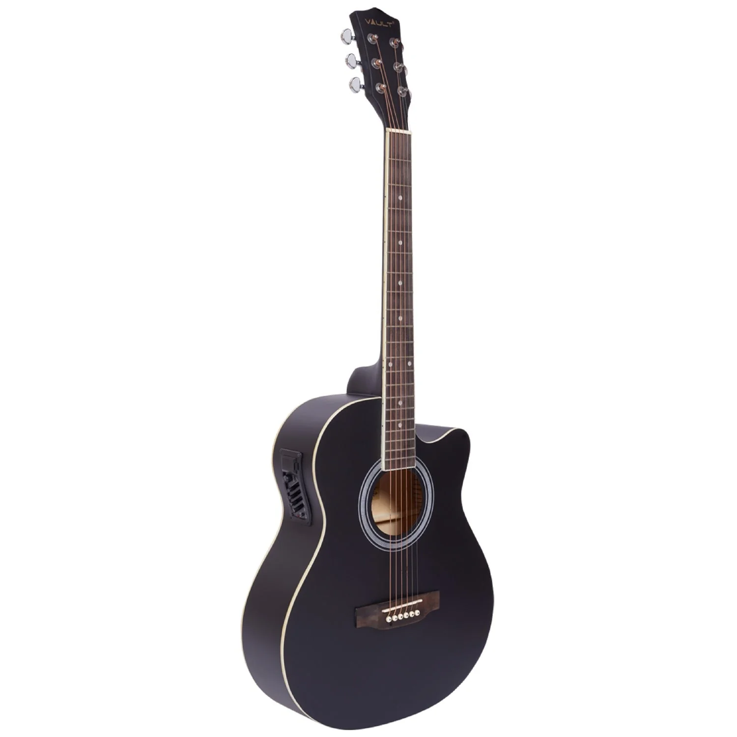 Vault EA20 40 inch Cutaway Acoustic Guitar - Open Box - Image 4