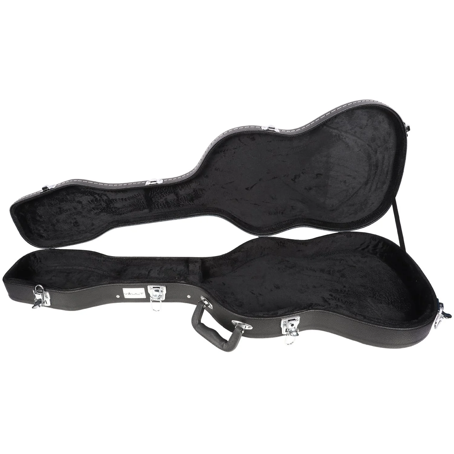 Vault EC-100 Electric Guitar Hardshell Case - Black - Image 5