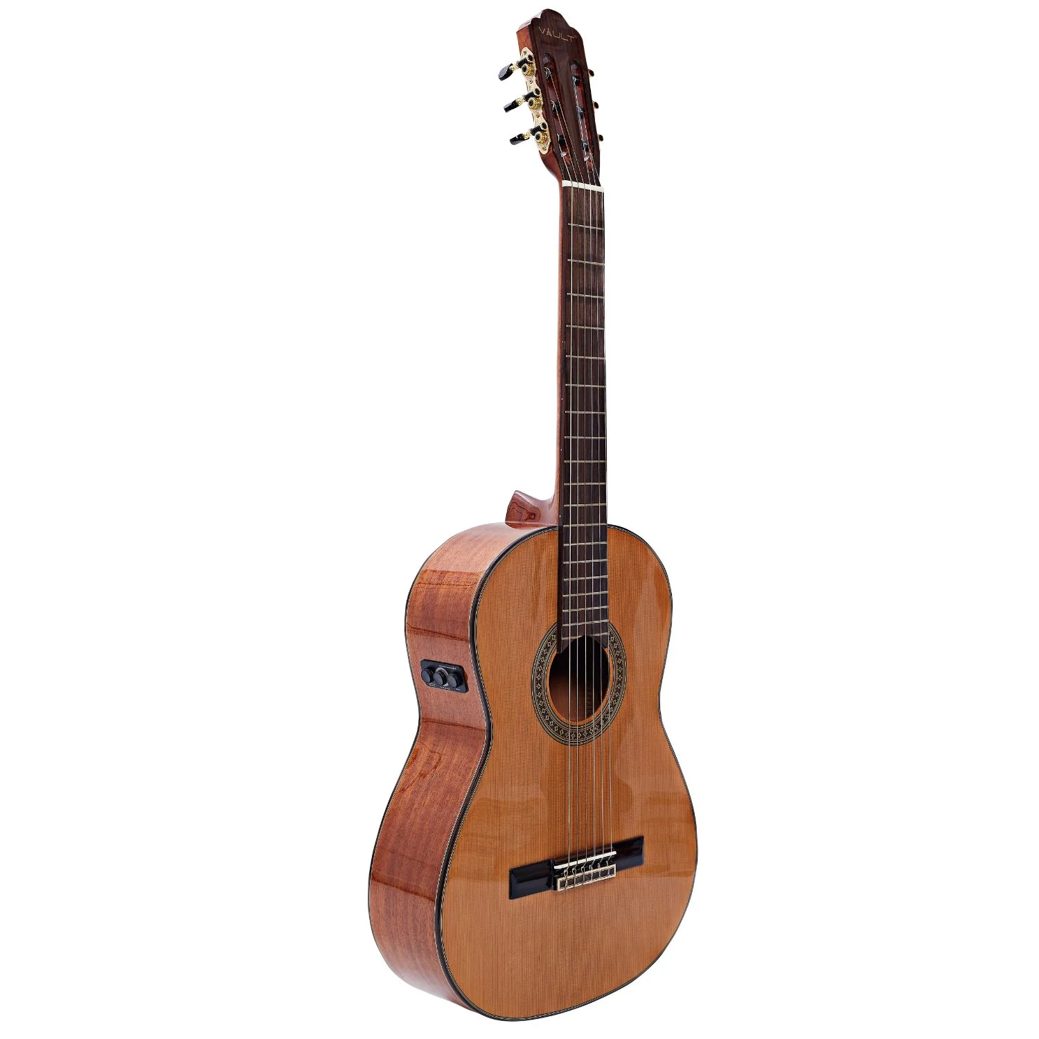 Vault Performer Pro Premium Classical Guitar with A-3 EQ - Open Box B Stock - Image 3