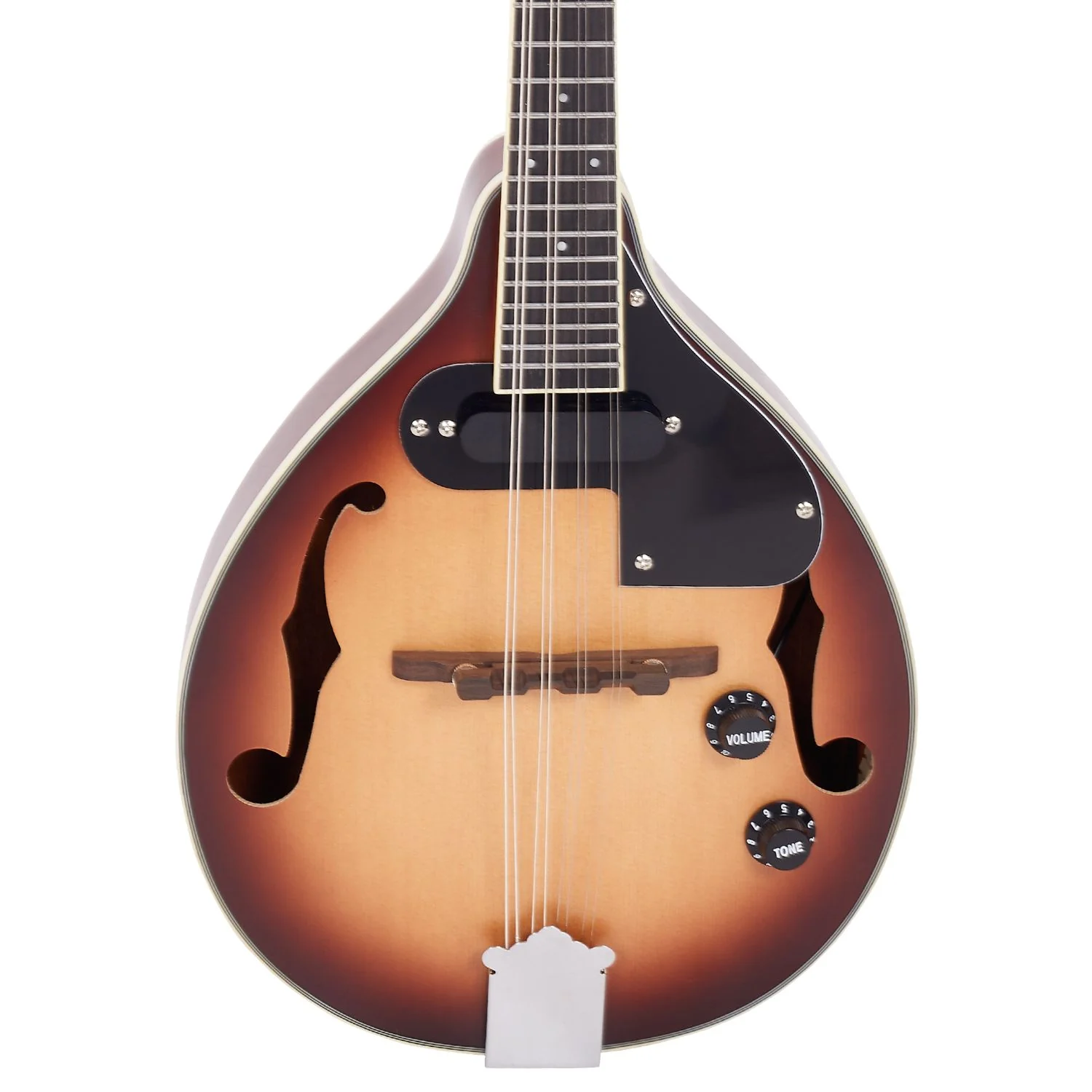 Vault Sajni A-Style Solid Spruce Top Electro-Acoustic Mandolin – Tobacco Sunburst, with EQ & Bag - Image 9